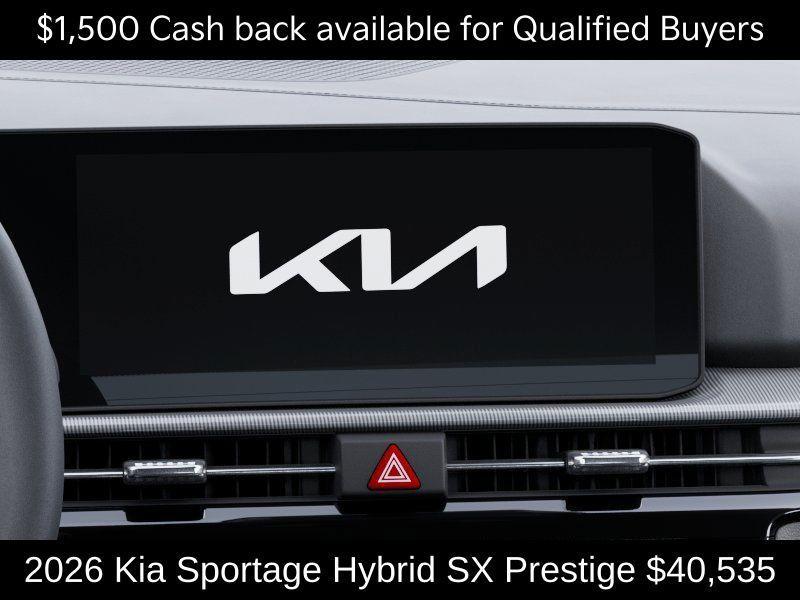 new 2026 Kia Sportage Hybrid car, priced at $40,535