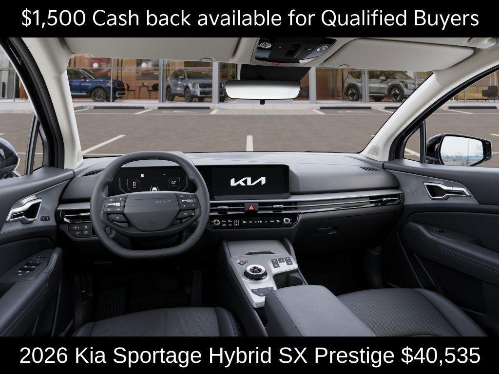 new 2026 Kia Sportage Hybrid car, priced at $40,535