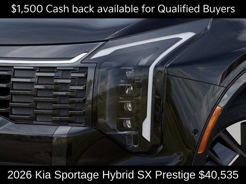 new 2026 Kia Sportage Hybrid car, priced at $40,535