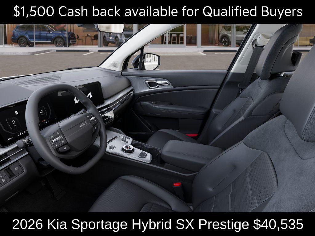 new 2026 Kia Sportage Hybrid car, priced at $40,535