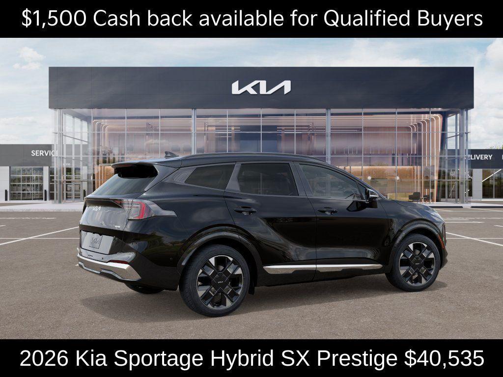 new 2026 Kia Sportage Hybrid car, priced at $40,535