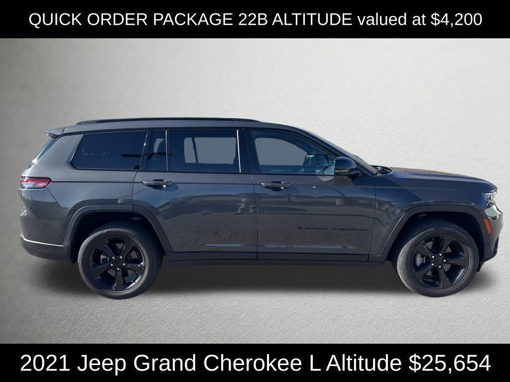 used 2021 Jeep Grand Cherokee L car, priced at $25,654