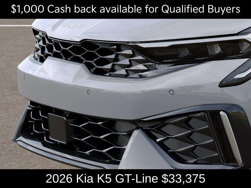 new 2026 Kia K5 car, priced at $33,375