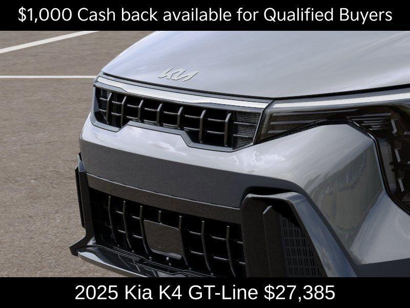new 2025 Kia K4 car, priced at $27,385