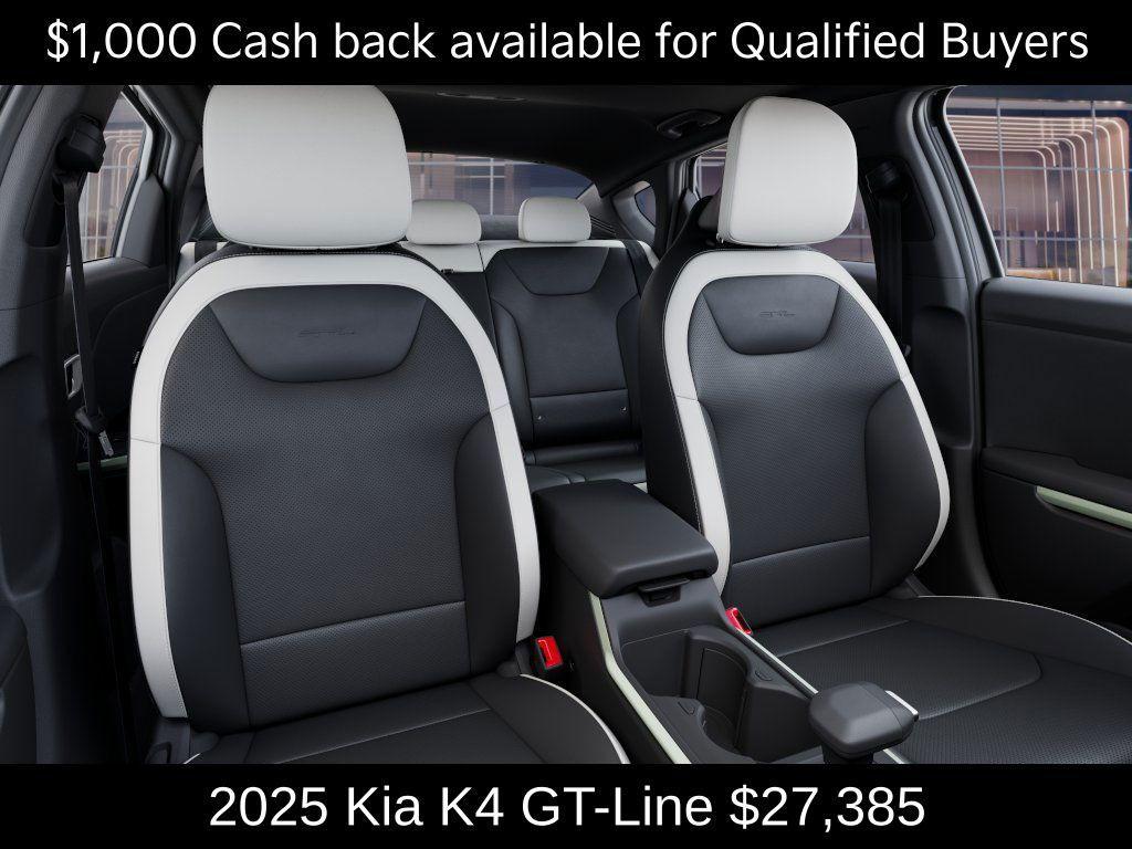 new 2025 Kia K4 car, priced at $27,385