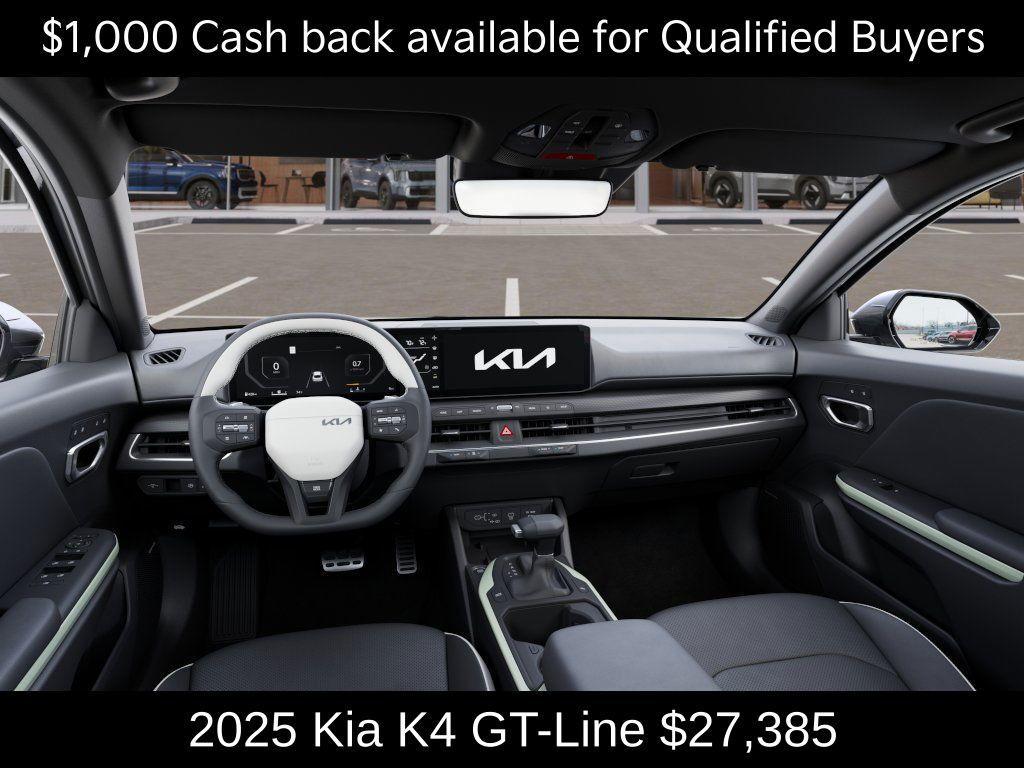 new 2025 Kia K4 car, priced at $27,385
