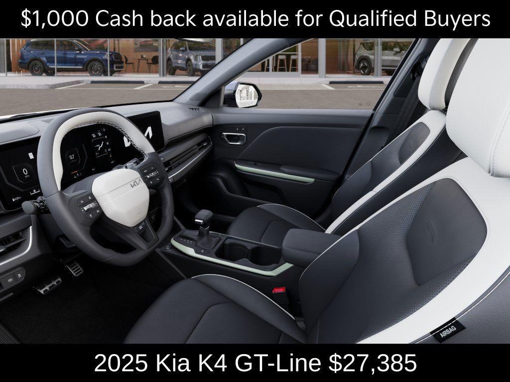new 2025 Kia K4 car, priced at $27,385