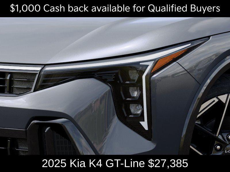 new 2025 Kia K4 car, priced at $27,385