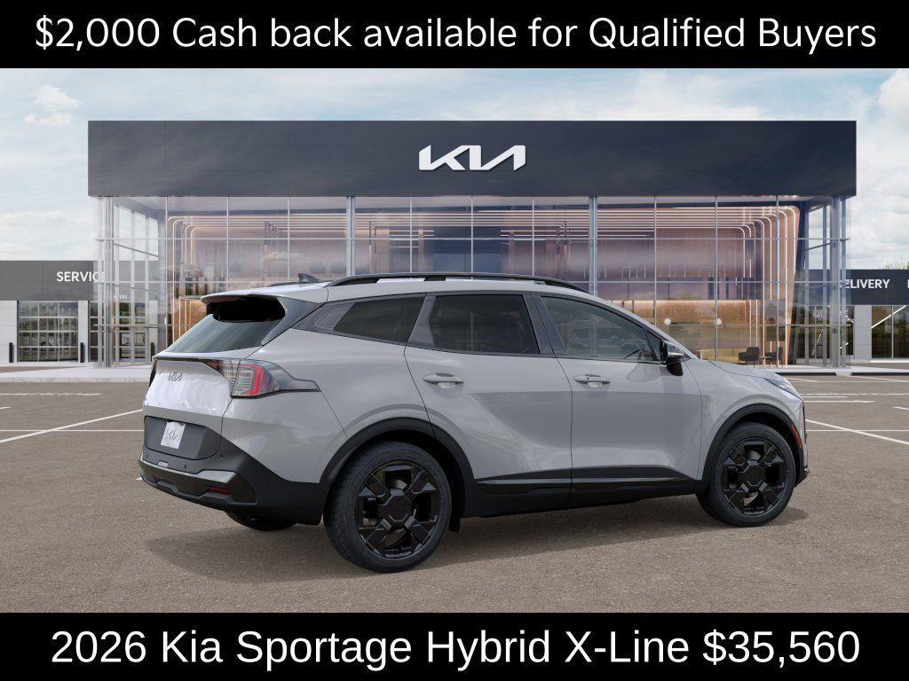 new 2026 Kia Sportage Hybrid car, priced at $35,560