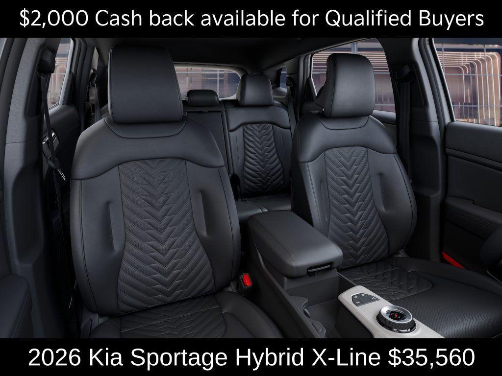 new 2026 Kia Sportage Hybrid car, priced at $35,560