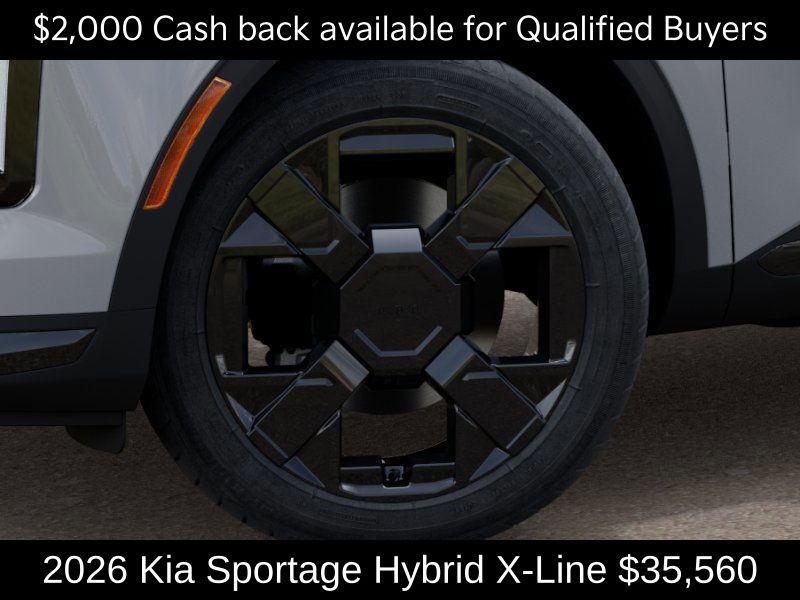 new 2026 Kia Sportage Hybrid car, priced at $35,560
