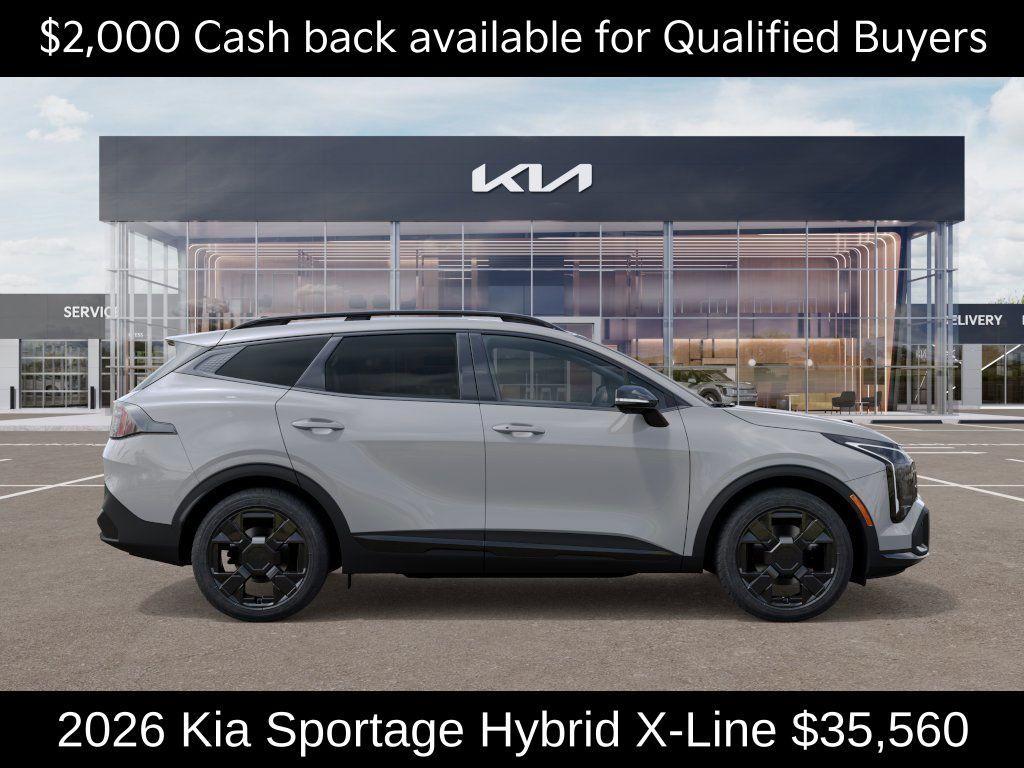 new 2026 Kia Sportage Hybrid car, priced at $35,560