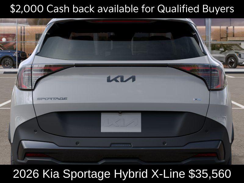 new 2026 Kia Sportage Hybrid car, priced at $35,560