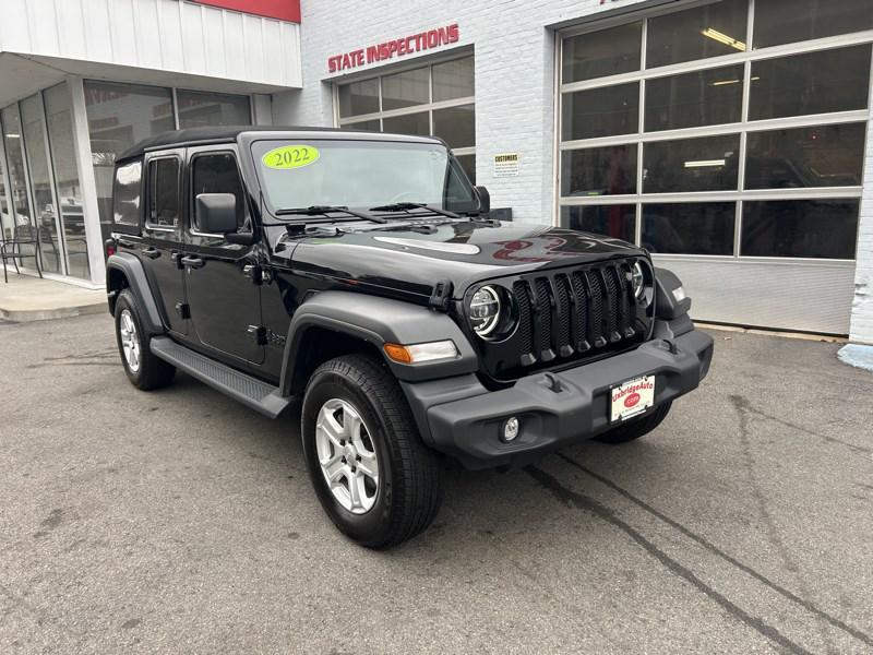 used 2022 Jeep Wrangler Unlimited car, priced at $27,950