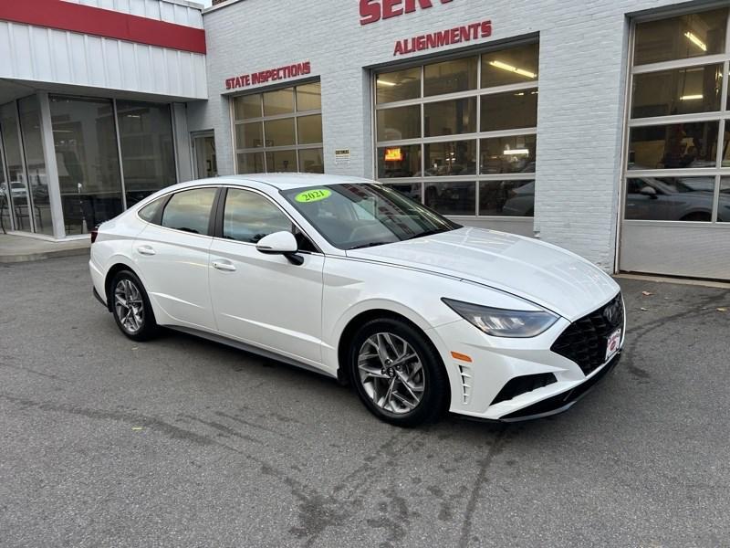 used 2021 Hyundai Sonata car, priced at $13,990