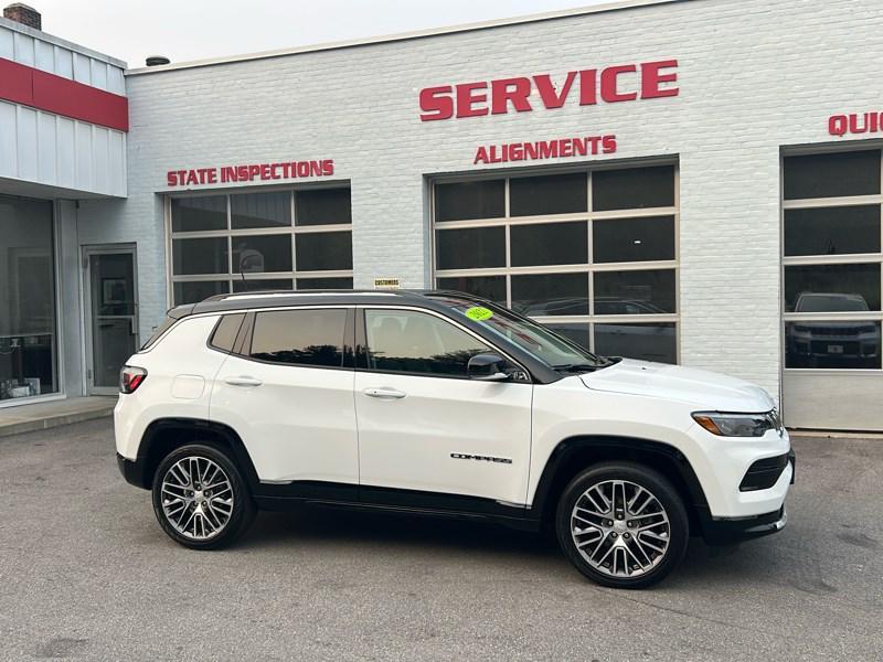 used 2022 Jeep Compass car, priced at $23,990