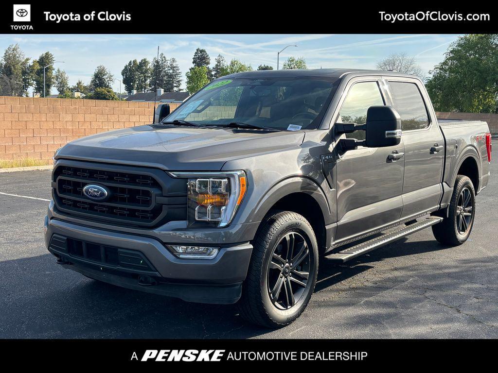 used 2022 Ford F-150 car, priced at $35,500