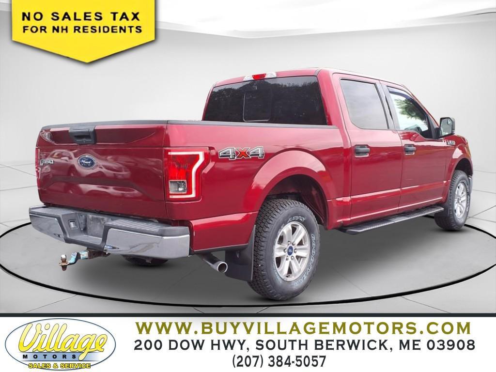 2017 Ruby Red Metallic Tinted Clearcoat Ford F-150