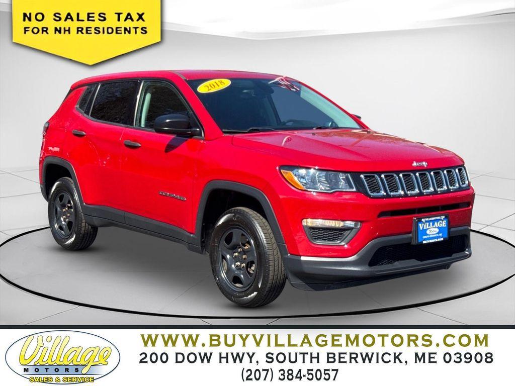 used 2018 Jeep Compass car, priced at $12,964