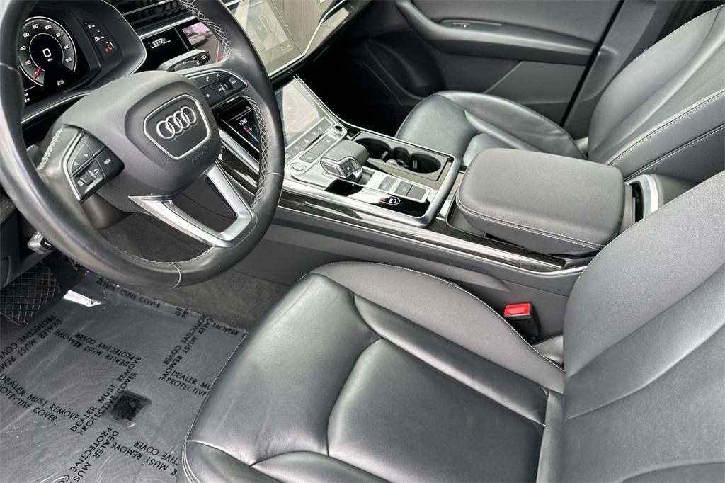 used 2021 Audi Q8 car, priced at $34,995