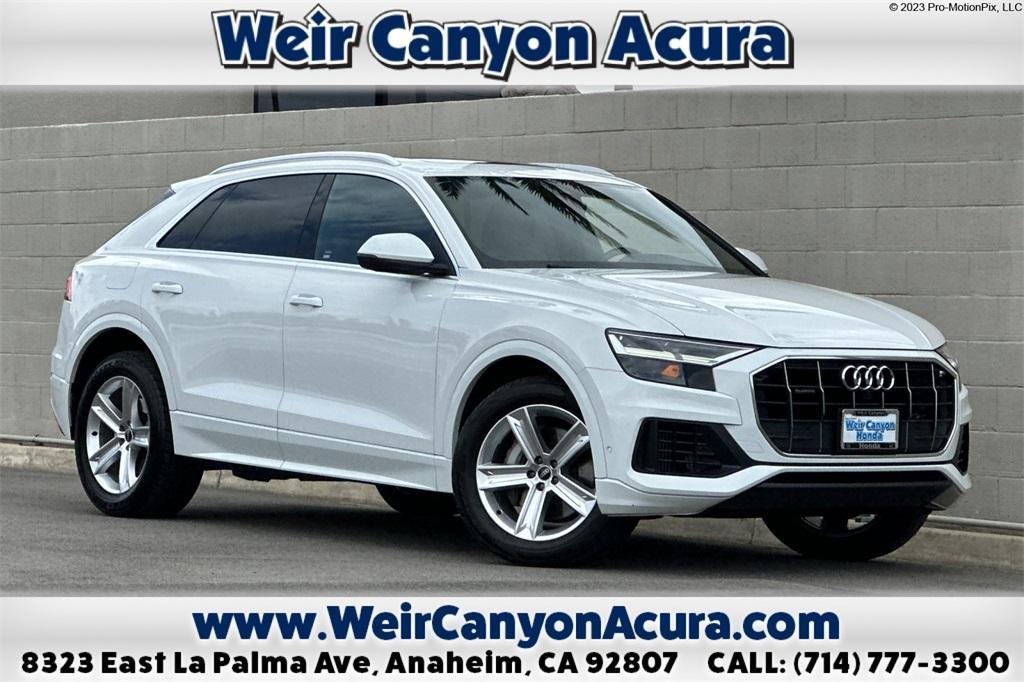 used 2021 Audi Q8 car, priced at $34,995