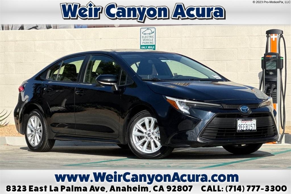 used 2023 Toyota Corolla Hybrid car, priced at $20,995