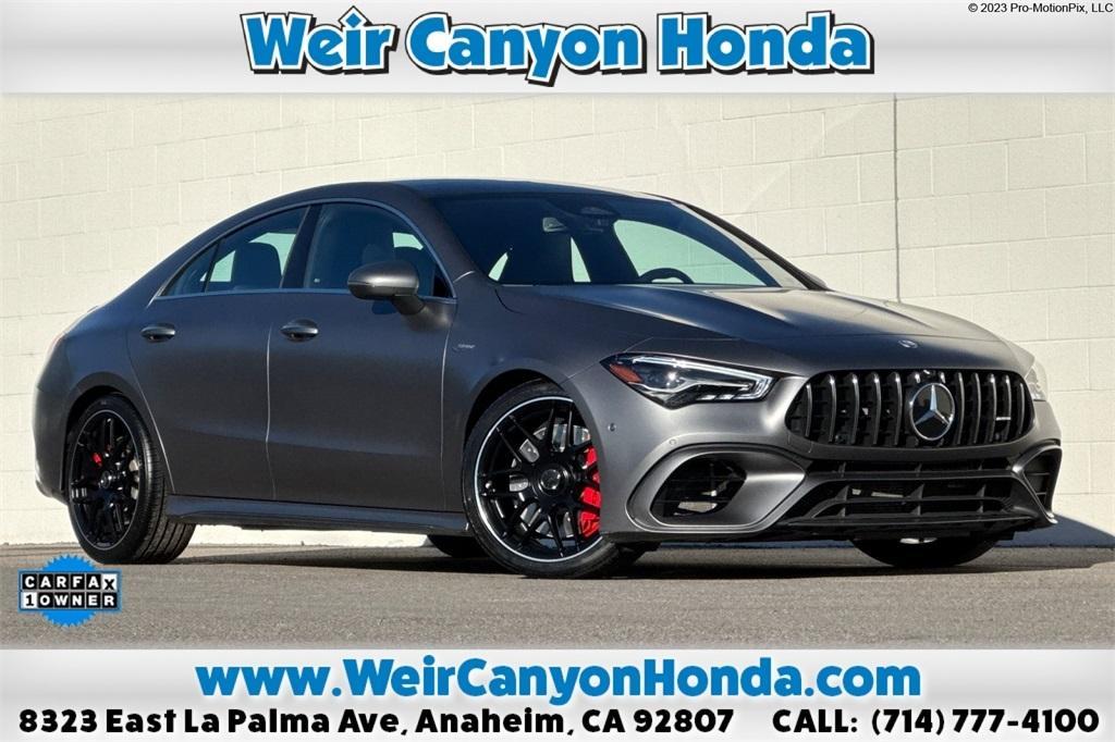 used 2024 Mercedes-Benz AMG CLA 45 car, priced at $58,995