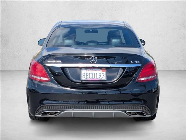 used 2018 Mercedes-Benz AMG C 43 car, priced at $28,495