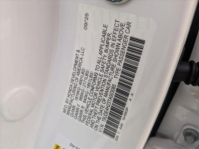 new 2026 Acura Integra car, priced at $35,195