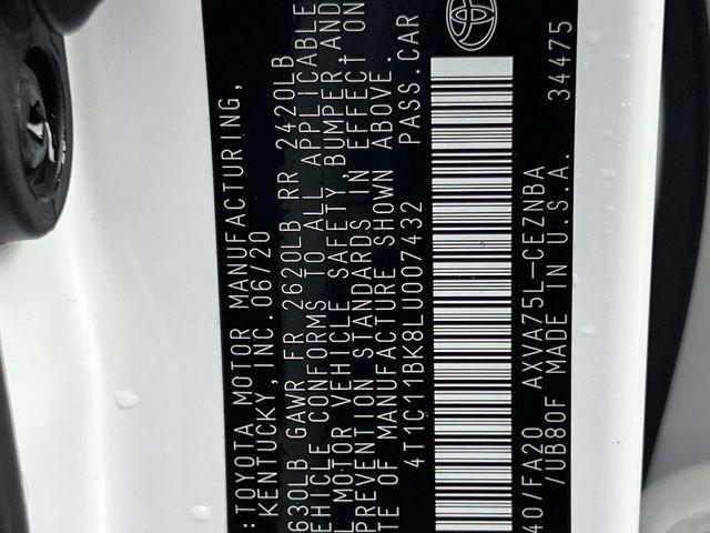 used 2020 Toyota Camry car, priced at $20,695