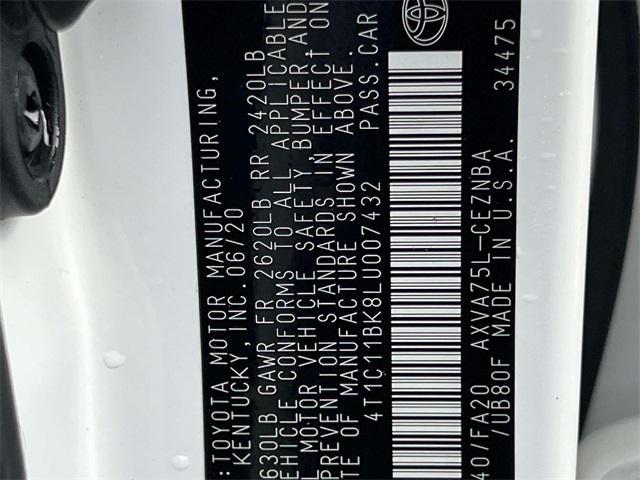 used 2020 Toyota Camry car, priced at $21,995