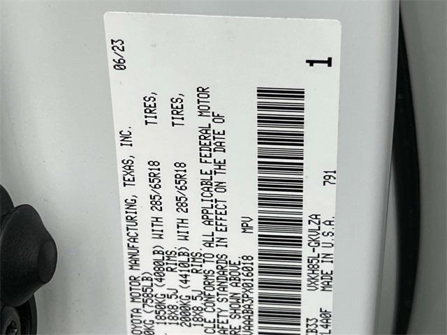 used 2023 Toyota Sequoia car, priced at $74,995