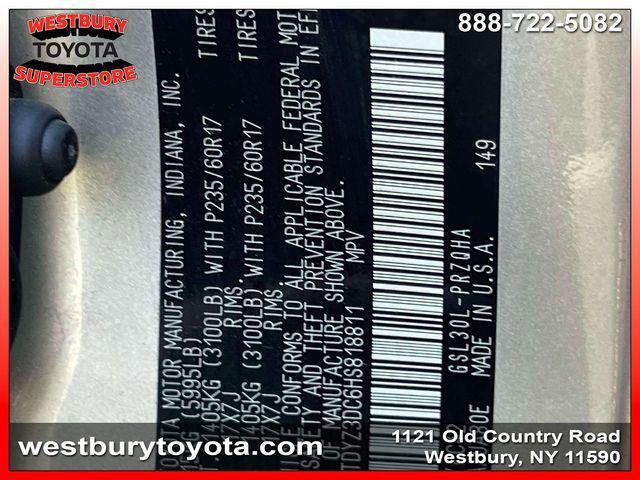 used 2017 Toyota Sienna car, priced at $19,995