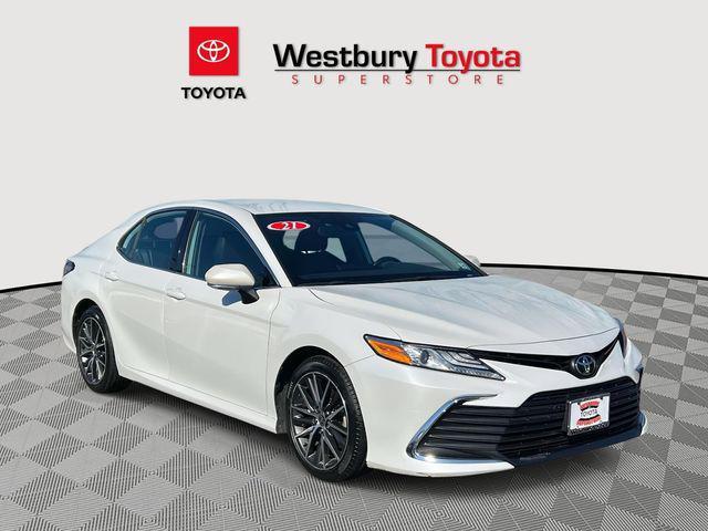 used 2021 Toyota Camry car, priced at $19,895