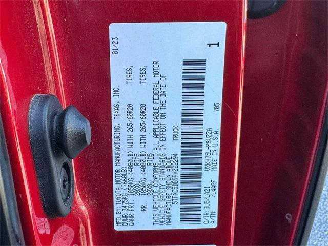 used 2023 Toyota Tundra Hybrid car, priced at $54,747