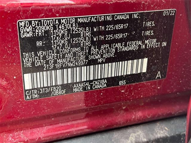 used 2022 Toyota RAV4 car, priced at $26,795