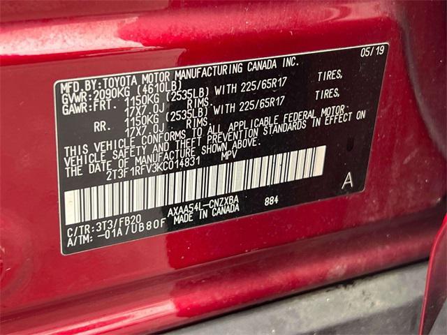 used 2019 Toyota RAV4 car, priced at $23,895