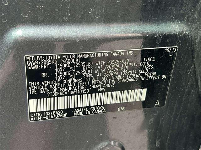 used 2013 Toyota RAV4 car, priced at $14,995