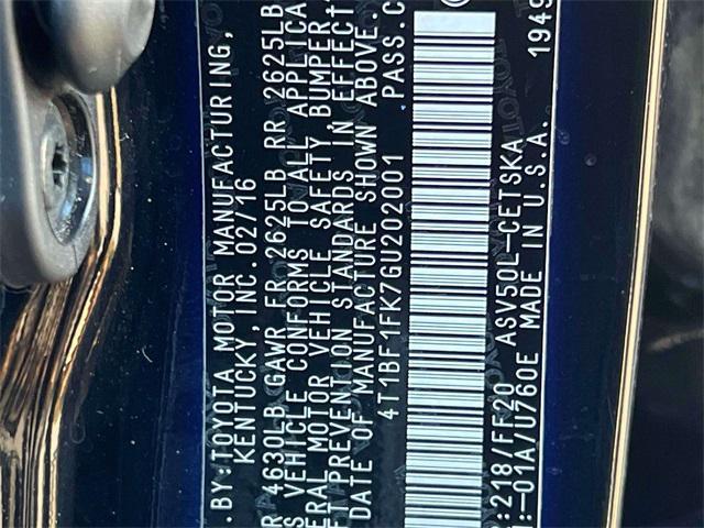 used 2016 Toyota Camry car, priced at $13,895