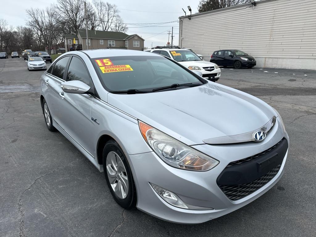 used 2015 Hyundai Sonata Hybrid car, priced at $6,995