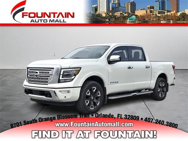 used 2021 Nissan Titan car, priced at $36,797