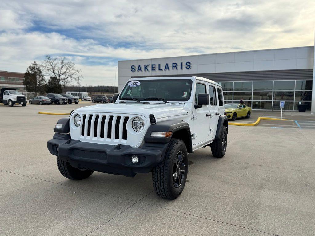 used 2021 Jeep Wrangler Unlimited car, priced at $27,665
