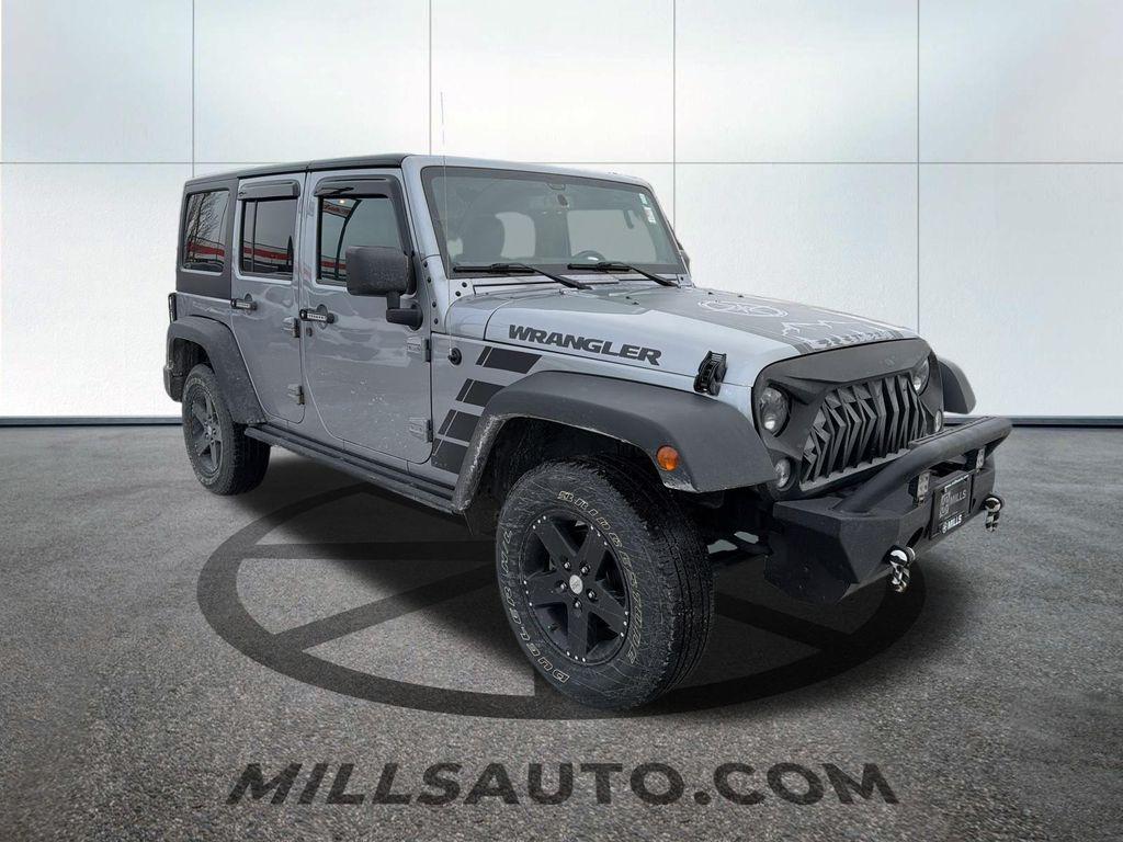 used 2016 Jeep Wrangler Unlimited car, priced at $18,445