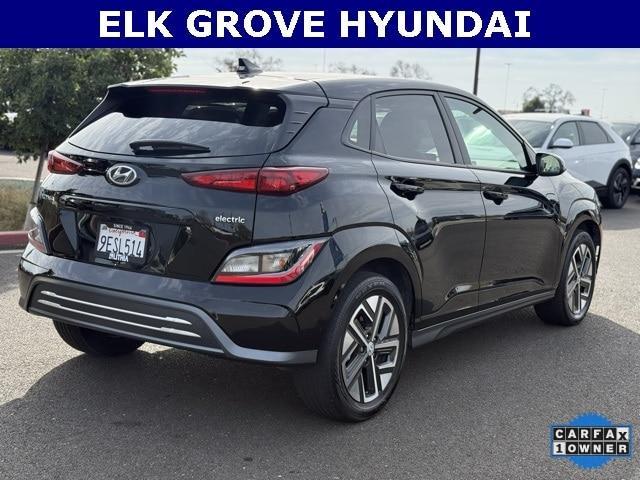 used 2023 Hyundai Kona EV car, priced at $16,994