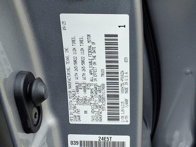 new 2026 Toyota Tundra Hybrid car, priced at $78,893