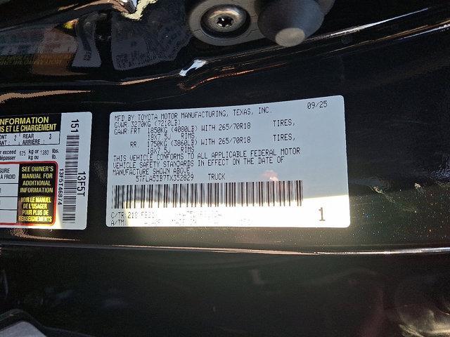 new 2026 Toyota Tundra car, priced at $54,920