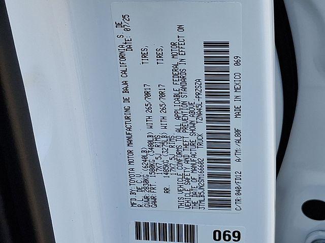 new 2025 Toyota Tacoma car, priced at $47,659