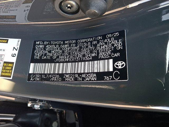 new 2026 Toyota Corolla Hybrid car, priced at $27,683