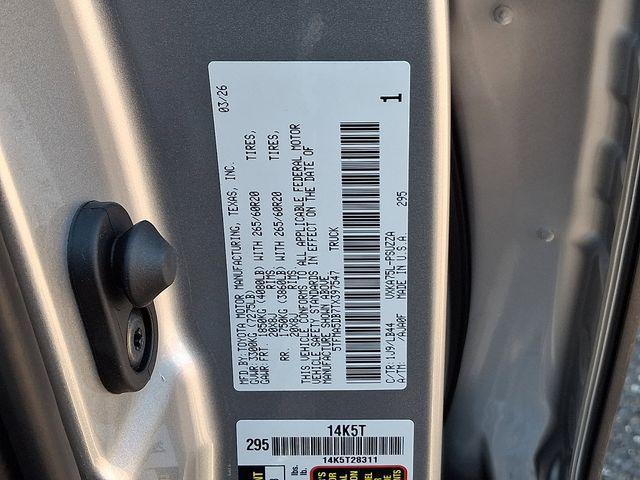 new 2026 Toyota Tundra car, priced at $69,315