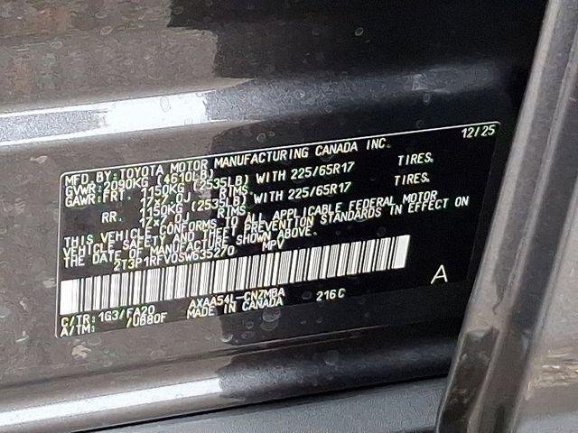 new 2025 Toyota RAV4 car, priced at $35,734